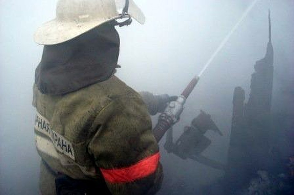 При пожаре в Юште случилась трагедия - погиб человек. Фото: сайт ГУ МЧС по Рязанской области.