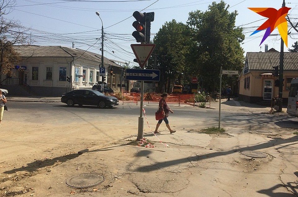 В список улиц, которые будут ремонтировать в Кишиневе в этом году, попала и ул. 31 Августа