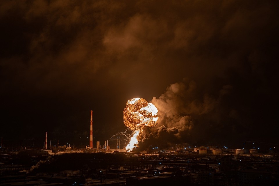 Страшный пожар в Ухте случился 9 января. Фото Евгения Гроха