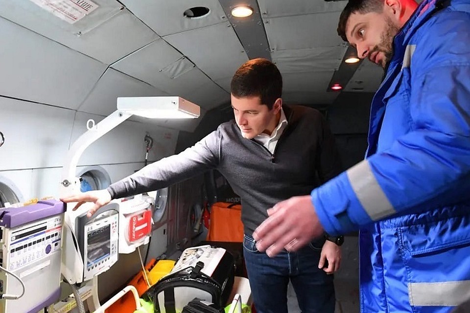 Для ямальской санавиации закупили новые медицинские модули Фото: праивтельство ЯНАО