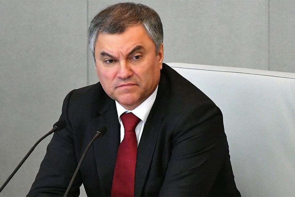 Вячеслав Володин.