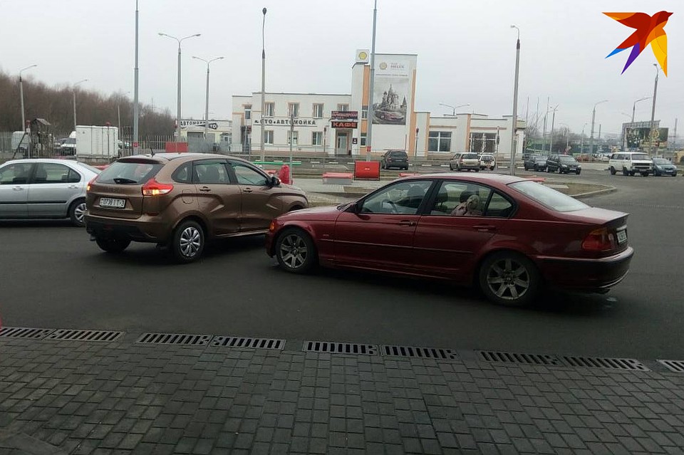 На АЗС в Гомеле произошла авария