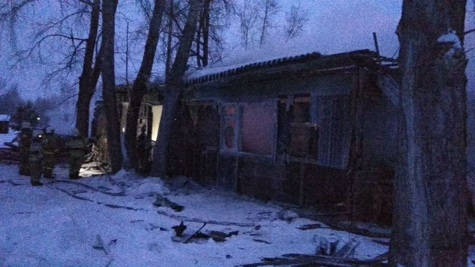 В сгоревшем здании проживали иностранцы