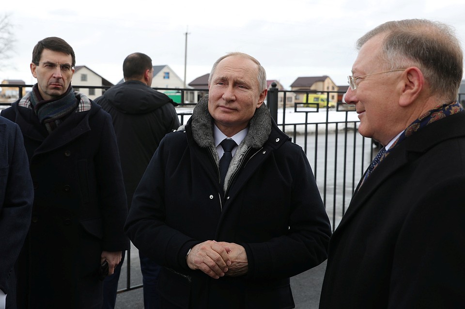 Путин в Липецкой области
