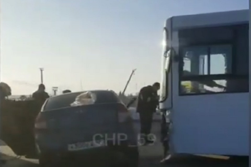 На данном участке организовано реверсивное движение. Фото: Instagram @chp_59