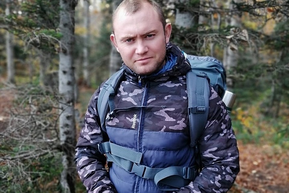 Александр во время заплыва поранил ноги. Фото: соцсети