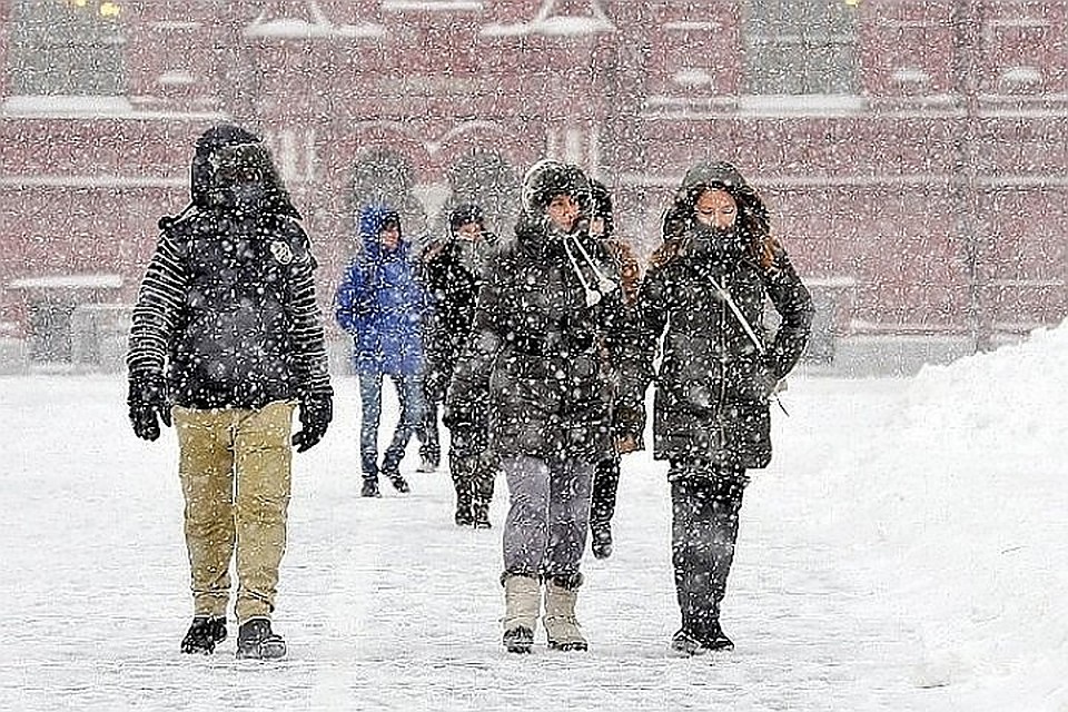 В Москве и Подмосковье объявлен желтый уровень погодной опасности