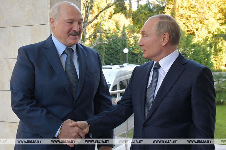 Лукашенко и Путин. Фото: БелТА.