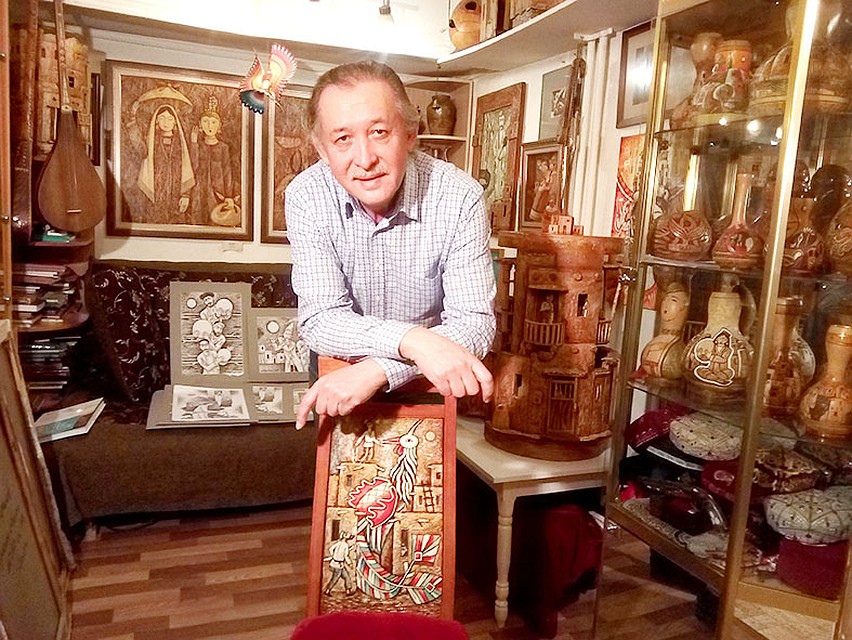 За 33 года мастер создал более тысячи работ.