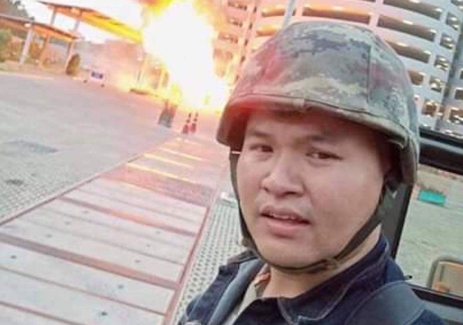 Солдат снимал на камеру нападение