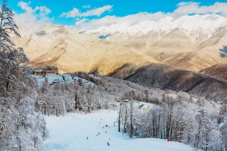 Фото пресс-служба курорта Красная Поляна