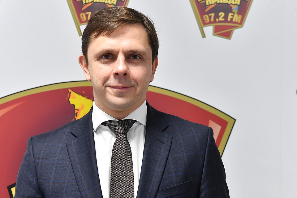 Андрей Клычков на Радио "Комсомольская правда".