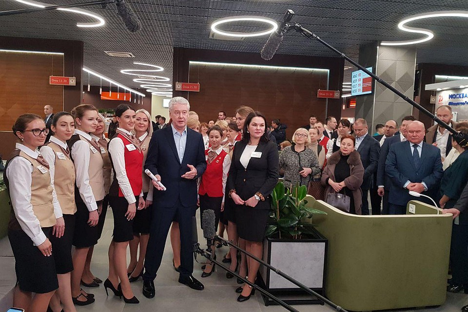 Новый офис 20 февраля посетил мэр Москвы Сергей Собянин.