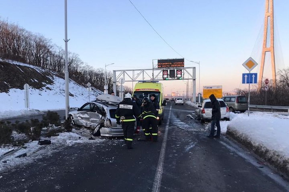 ДТП унесло жизнь мужчины. Фото: пресс-служба ОГИБДД УМВД России по Владивостоку