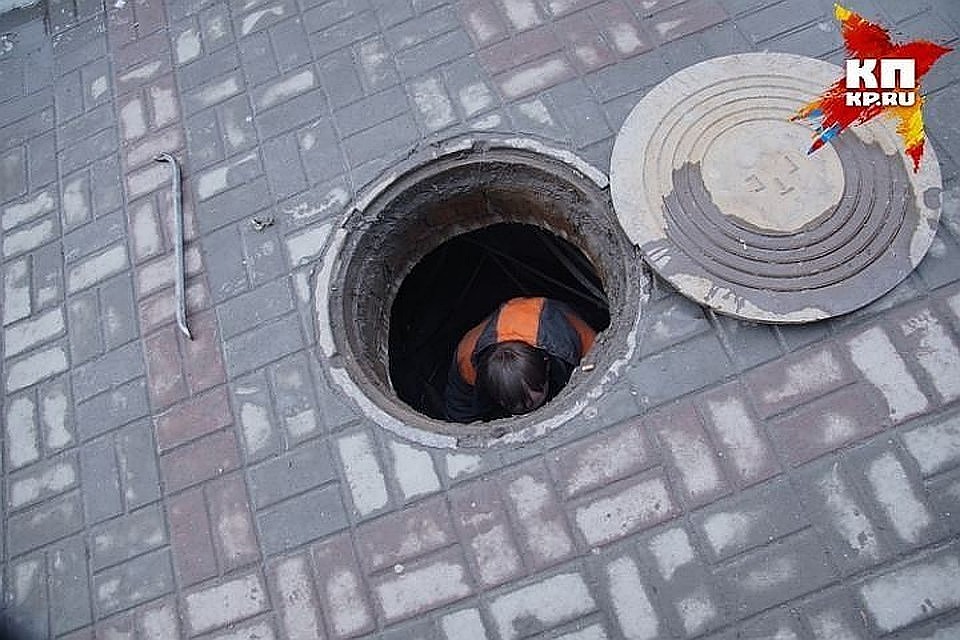 В год в городе крадут 50-60 крышек люков