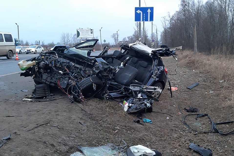 ДТП на трассе М-10 в Тверской области Фото: УГИБДД России по Тверской области