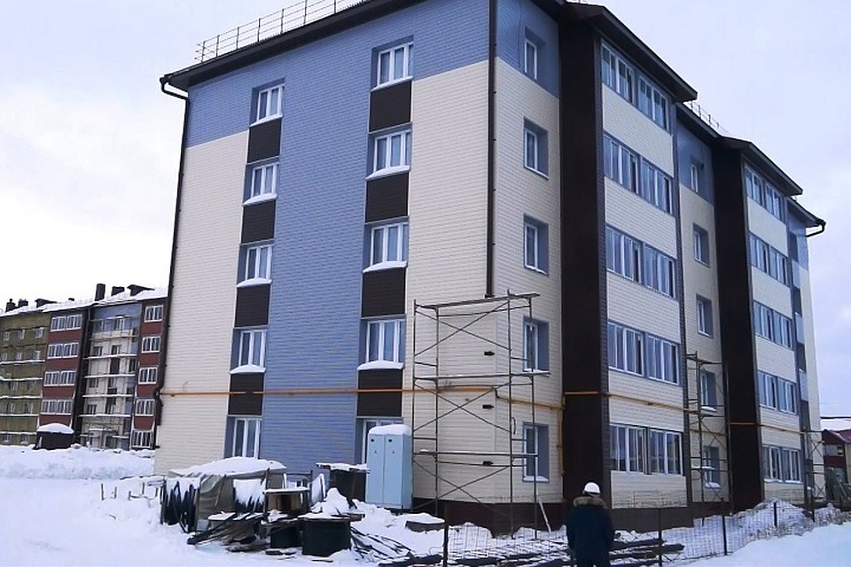 В Уренгое до конца года планируют сдать три многоквартирника Фото: puradm.ru