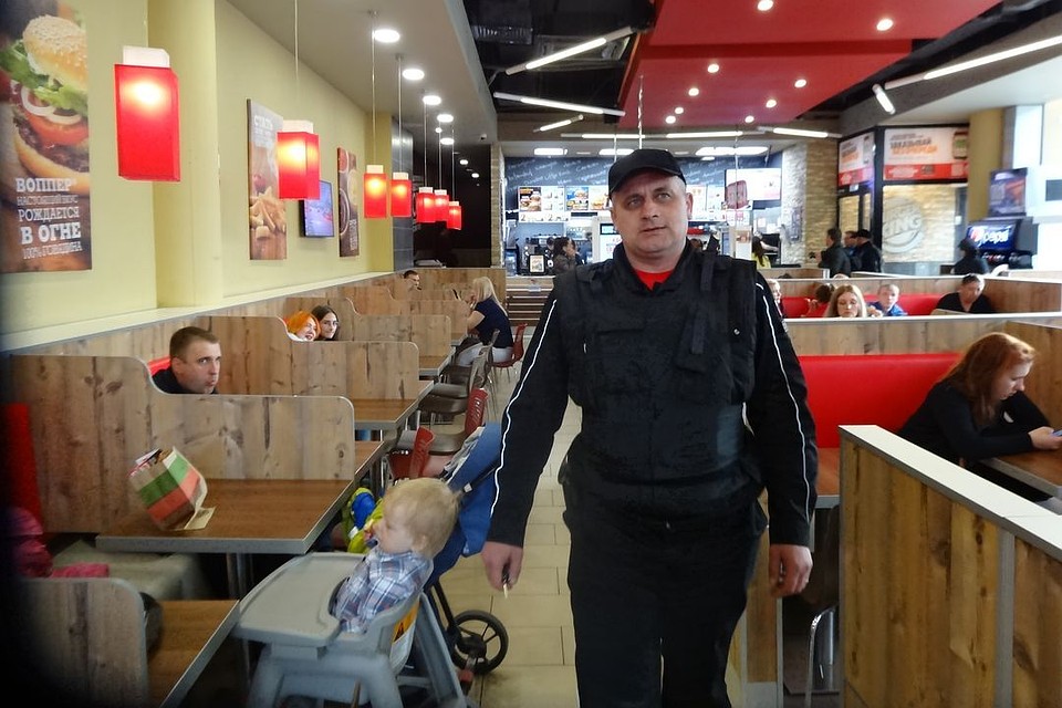 Охрана задержала клиента. Фото: Агентство Безопасности ГВАРДИЯ.