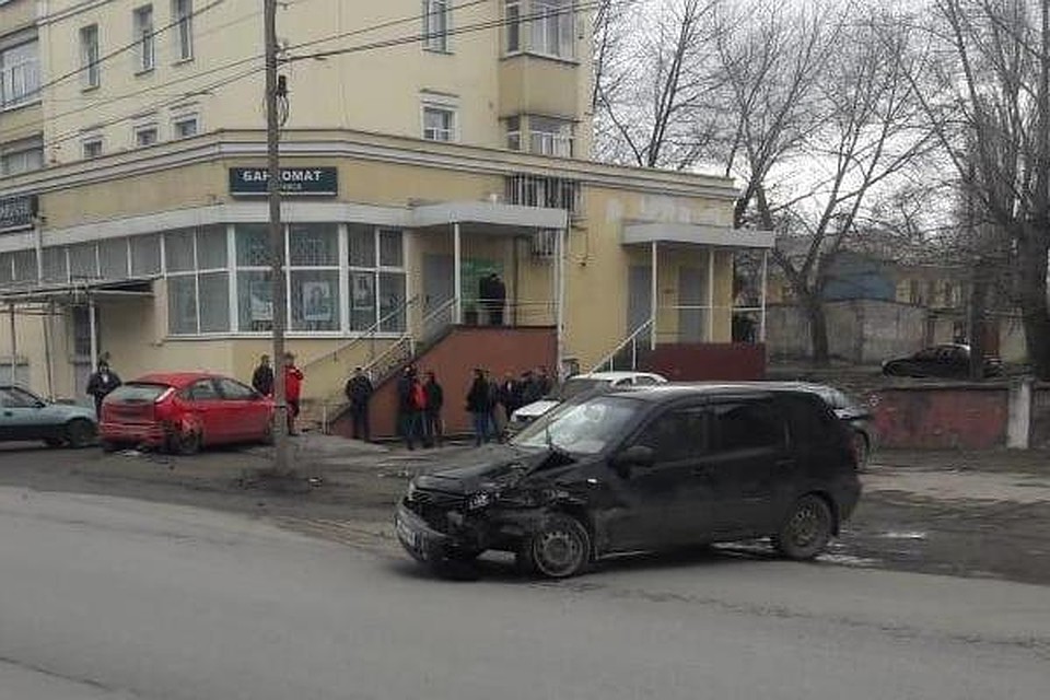 ДТП на улице Краснозаводская в Липецке