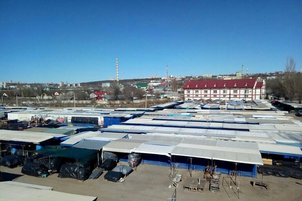 На рынке пусто. Фото Тамара Абабий.