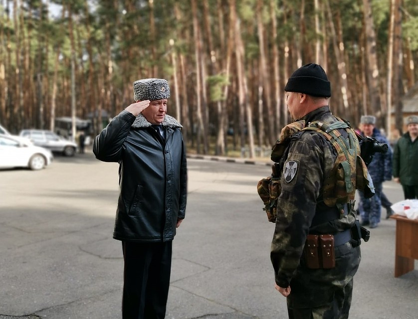 Белгородский СОБР вернулся из служебной командировки. Фото пресс-службы Управления Росгвардии по Белгородской области.