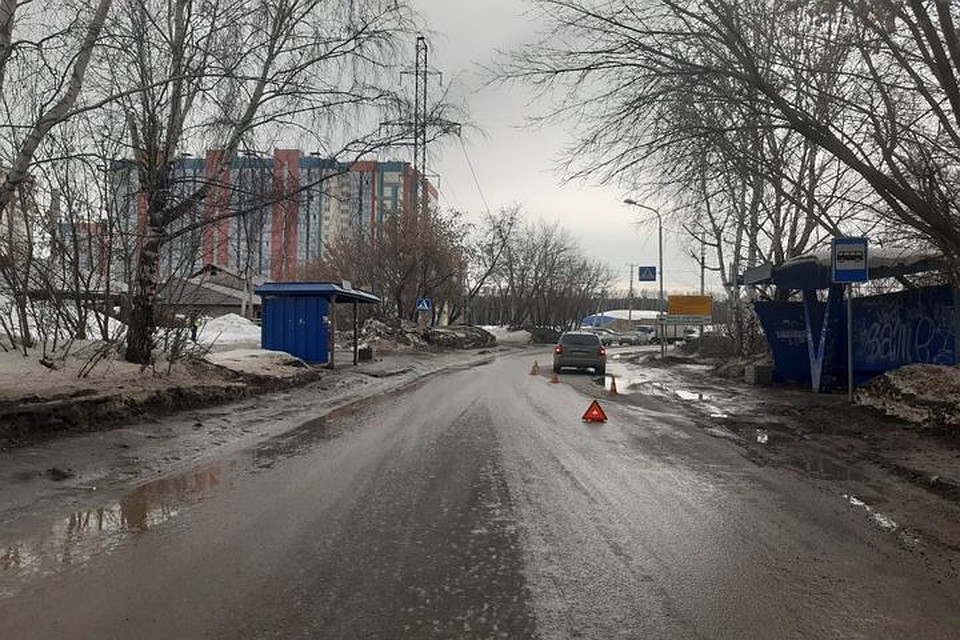 Днем 20 марта в Новосибирске произошла авария с участием ребенка. Фото: ГИБДД по Новосибирску