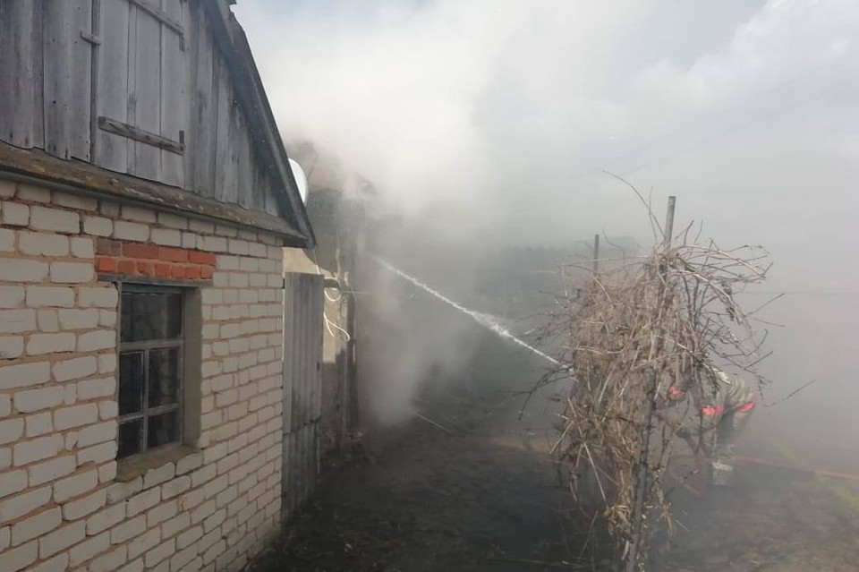 В пожаре под Липецком погибли малолетние дети