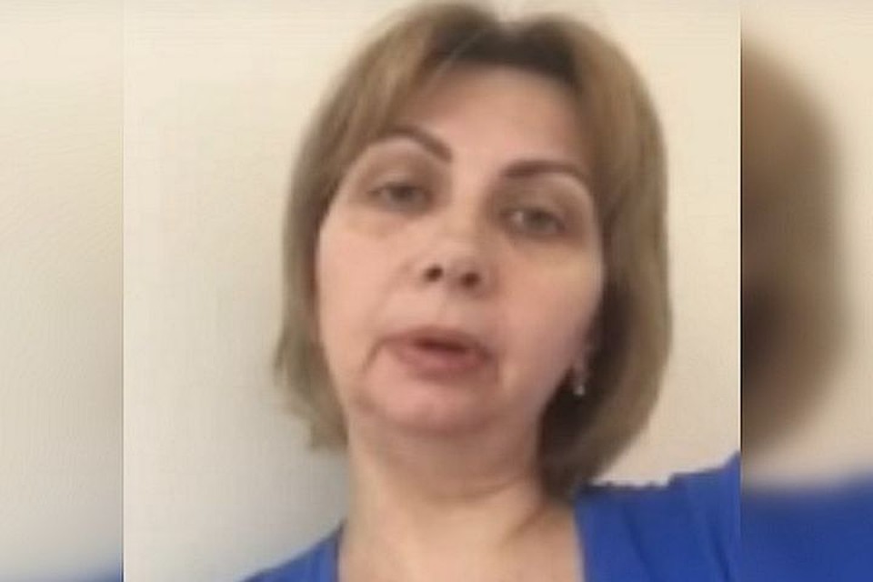 Фельдшер пожаловалась на то, что в госпитале для ветеранов, где лежат больные с коронавирусом, не оказывают медпомощь. Фото: стоп-кадр
