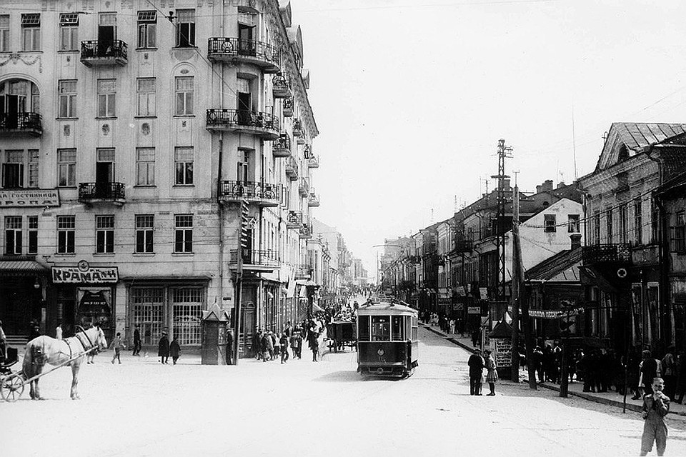 Гостиница «Европа». 1930 год. Фото из книги «Мінск незнаёмы. 1920—1940».