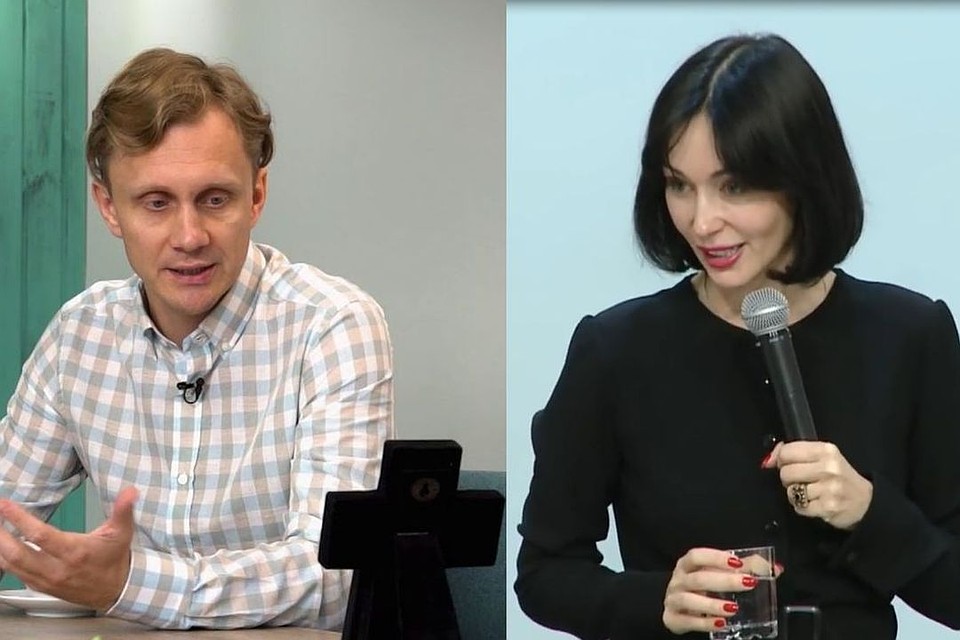 Алексей и Евгения Пронькины: теперь не вместе. Фото: стоп-кадры с канала TV Band\https://www.youtube.com/