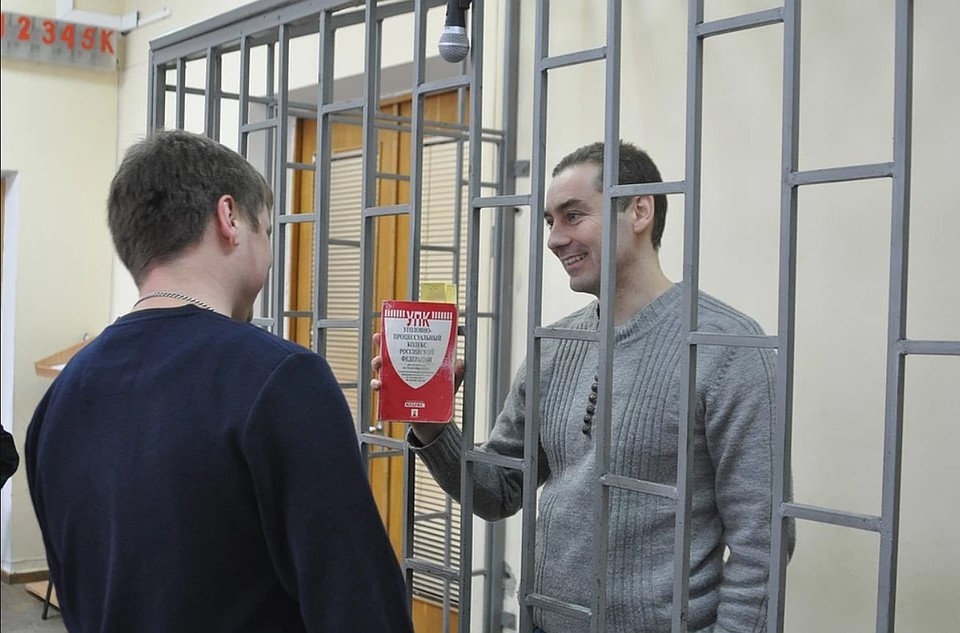 Дмитрий Щепетков на одном из заседаний суда. 2017 год, архив КП-Крым