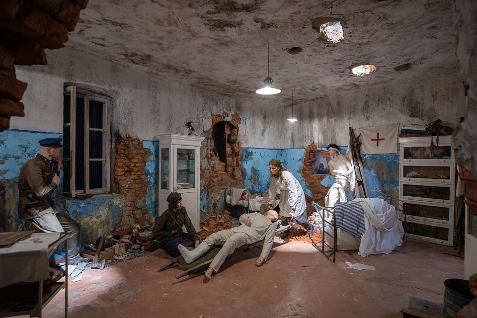 Экспозиция воссоздана с исторической достоверностью. Фото: пресс-служба Музея Победы