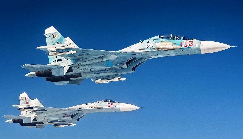 Российские Су-27 на защите неба. Фото: архив «КП»-Севастополь»
