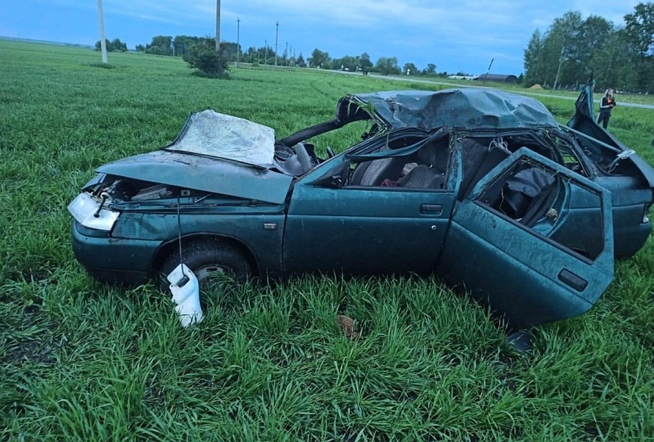 Фото с места ДТП.