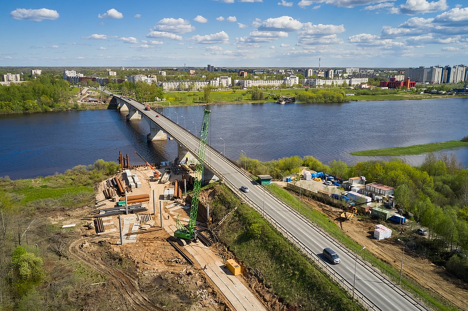 Мост через Волхов. Фото: Комитет по дорожному хозяйству Ленинградской области
