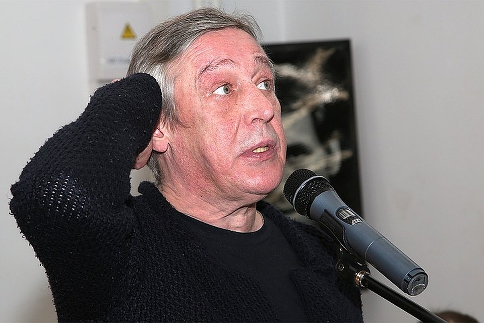Актер Михаил Ефремов.