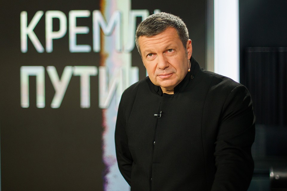 Телеведущий Владимир Соловьев.