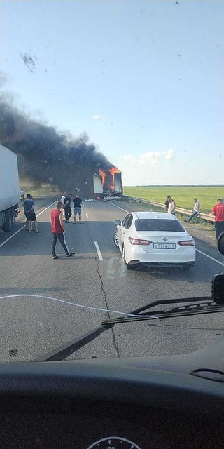 Причины пожара пока неизвестны