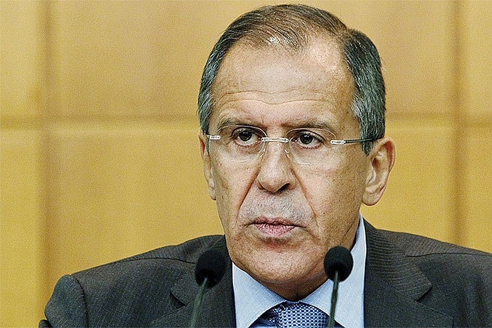 Глава российского МИД Сергей Лавров