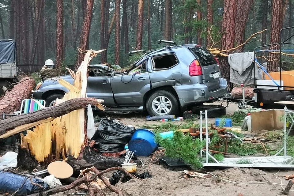 Фото с места ЧП ГУ МЧС России по Красноярскому краю
