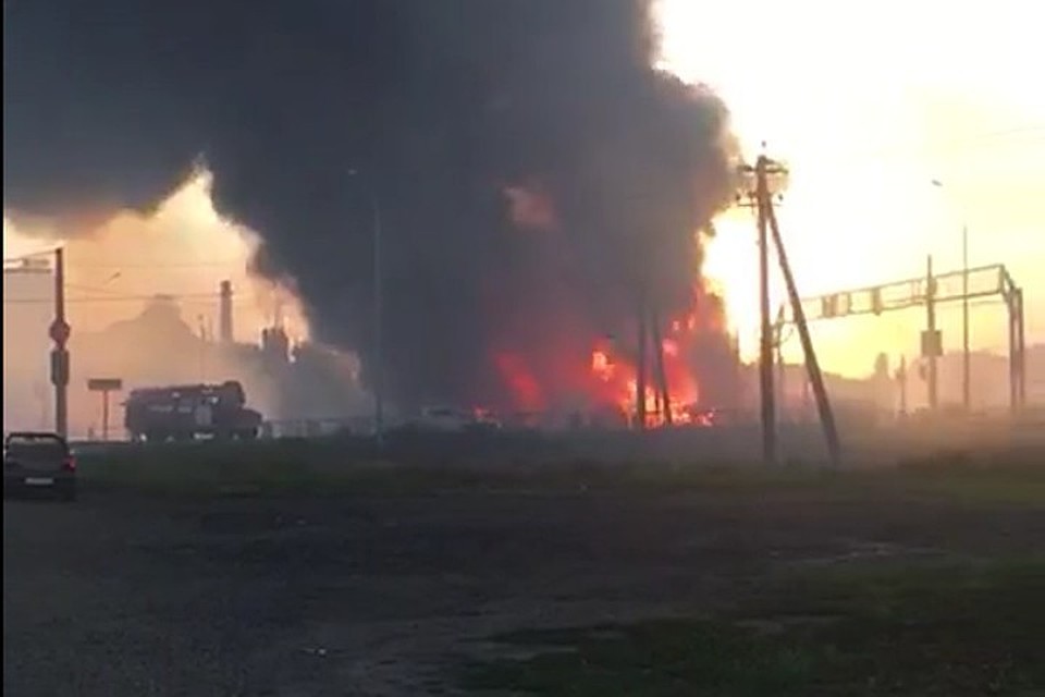 Взрыв в Динском районе