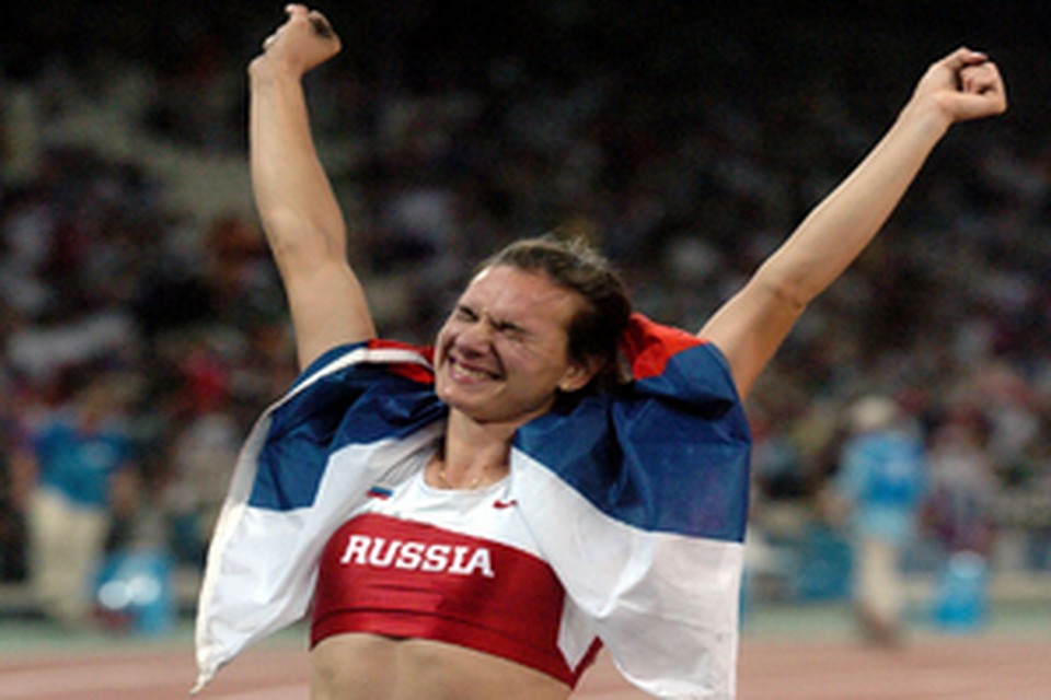 Елена Исинбаева установила очередной мировой рекорд
