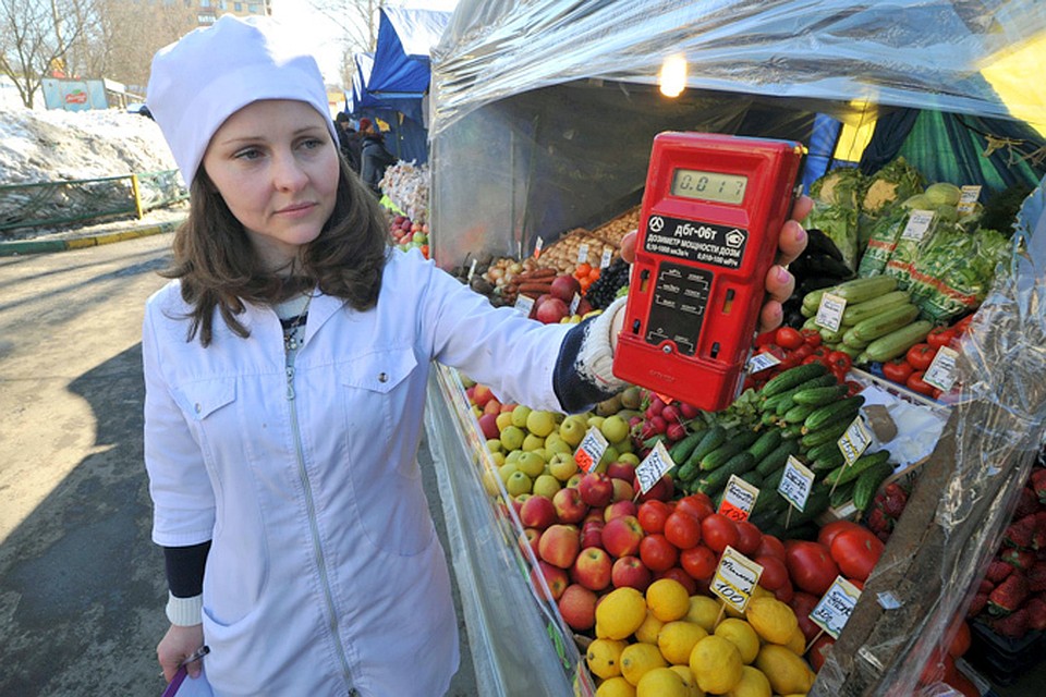 Сотрудники Мосветобъединения проверяют все продукцию на уровень радиации
