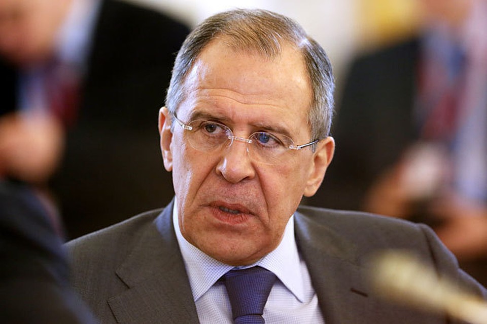 Глава министерства иностранных дел России Сергей Лавров