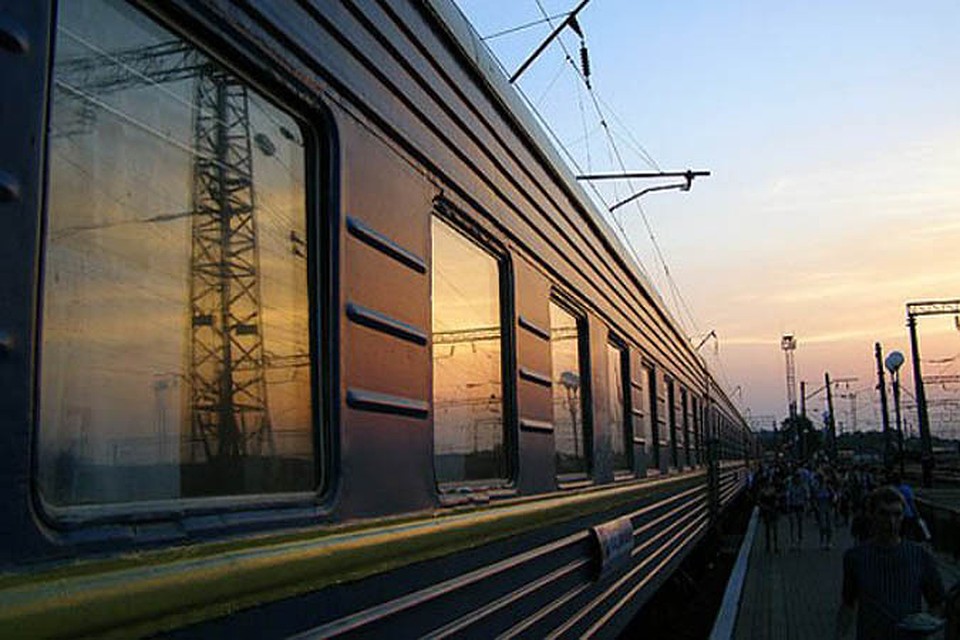 Полиция утверждает, что поезд был атакован простыми хулиганами