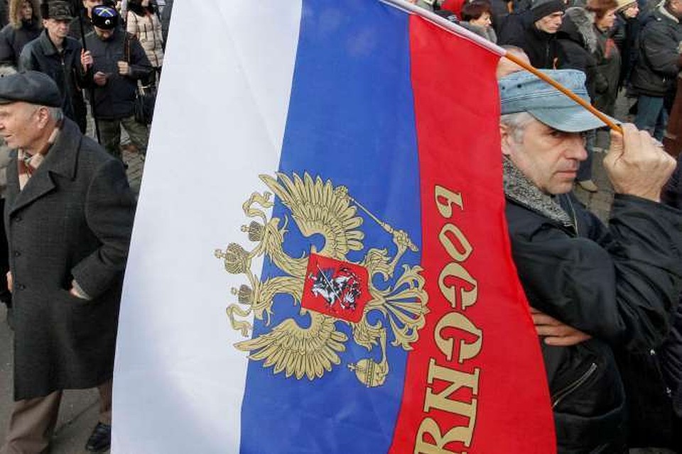 Одесситы протестуют против узурпации власти на Украине
