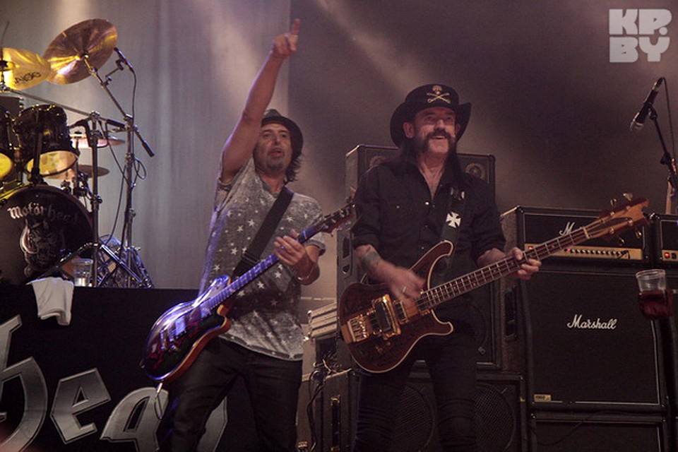 Motörhead в Минске: «Хоть бы лед в чай положили!»