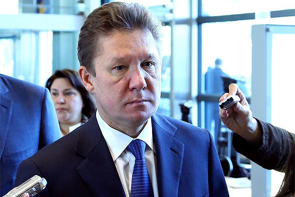 Глава «Газпрома» Алексей Миллер
