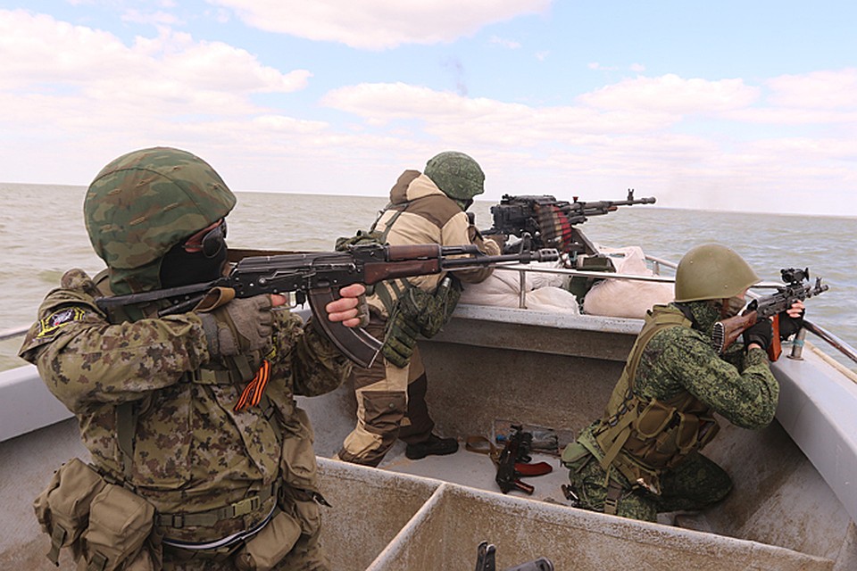 В составе Азовской флотилии Донецкой народной республики имеются катера нескольких типов