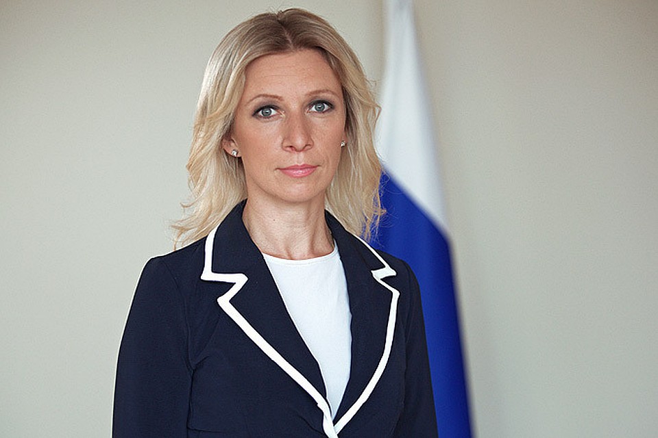 Глава департамента информации и печати МИД России Мария Захарова: Американцы нам не враги. Но Псаки меня не поздравила...
